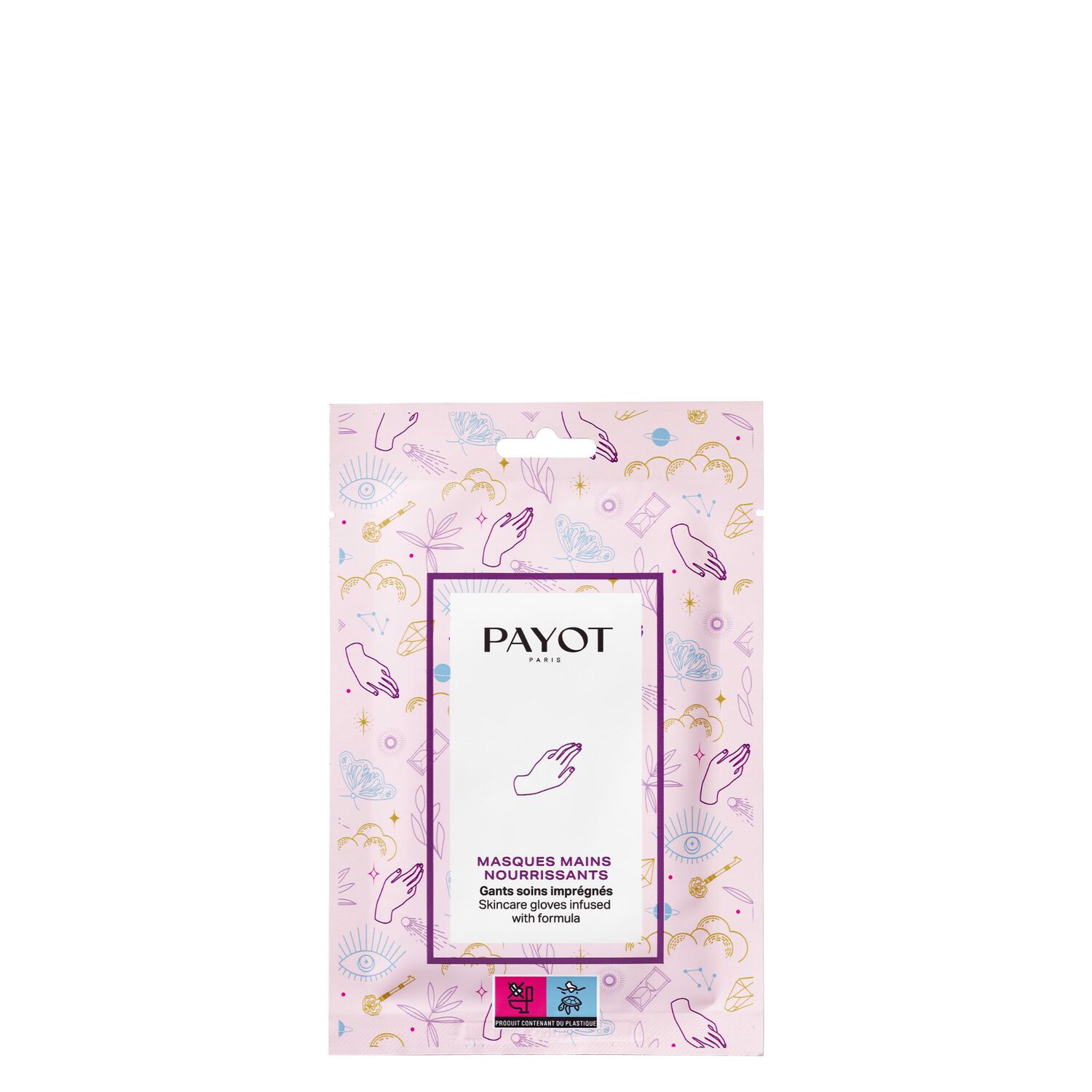 Masques Mains Nourrissants - Gants Soins Imprégnés 19 ml