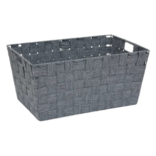 Panier Lise biseauté L38cm gris