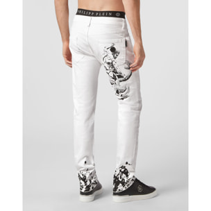 PHILIPP PLEIN Vaqueros de corte recto TATTOO
