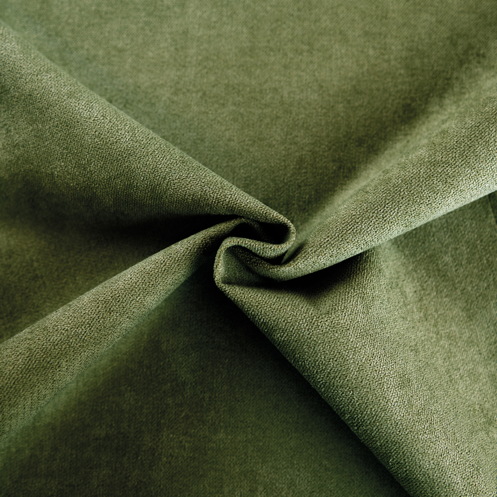 Rideau thermique et occultant accroche 3-en-1 LUZ - Vert Olive