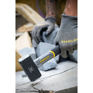 Massette manche fibre de verre angles abattus 1250g