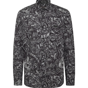 PHILIPP PLEIN Camisa Slim Fit TATTOO