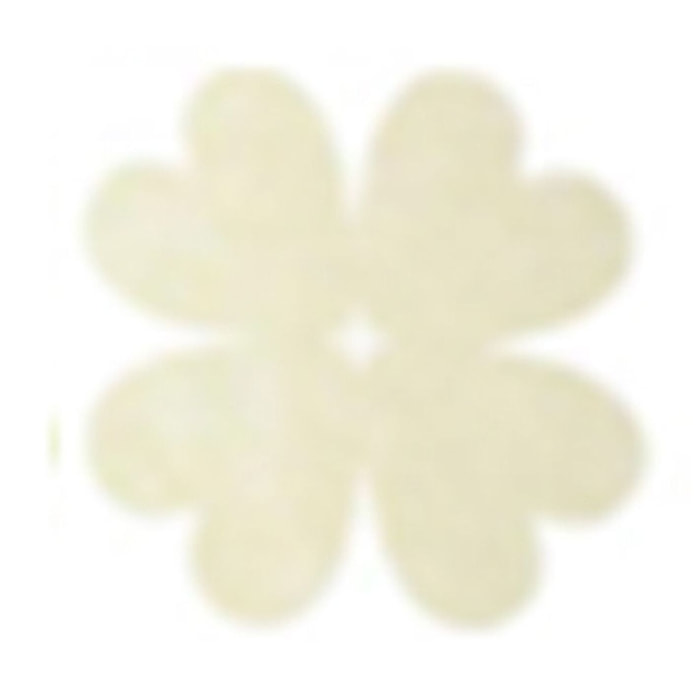 Lot de 3 intercalaires cuisson 24/28/32cm en feutrine crème