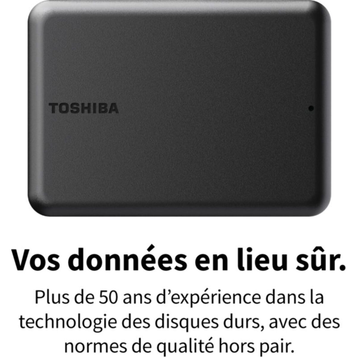 Disque dur externe TOSHIBA 1To Canvio Partner HDTB510EK3AB
