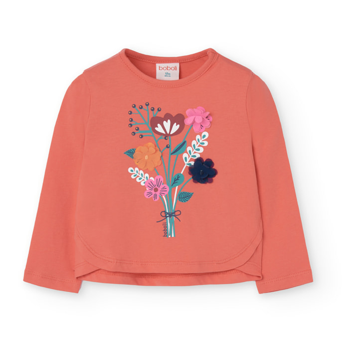 Camiseta punto de bebé niña -BCI