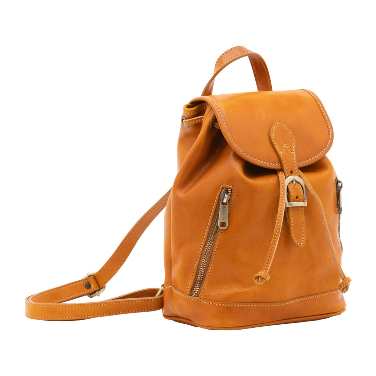 Borsa a spalla da donna - Modello False - Vera pelle - 20.0 x 29.0 x 14.0 cm