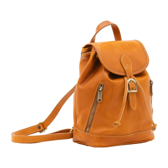 Borsa a spalla da donna - Modello False - Vera pelle - 20.0 x 29.0 x 14.0 cm
