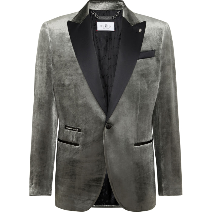 PHILIPP PLEIN One-Button Blazer Slim Fit