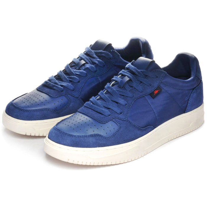 Sneakers Robe di Kappa Uomo Donna Blu Azha Suede