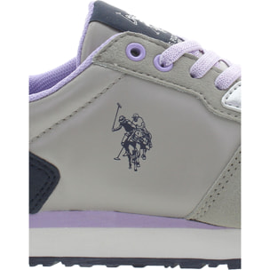 Sneakers U.S. Polo Assn. Argento-blu scuro