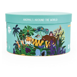 ANIMALS AROUND THE WORLD PUZZLE - PUZZLE