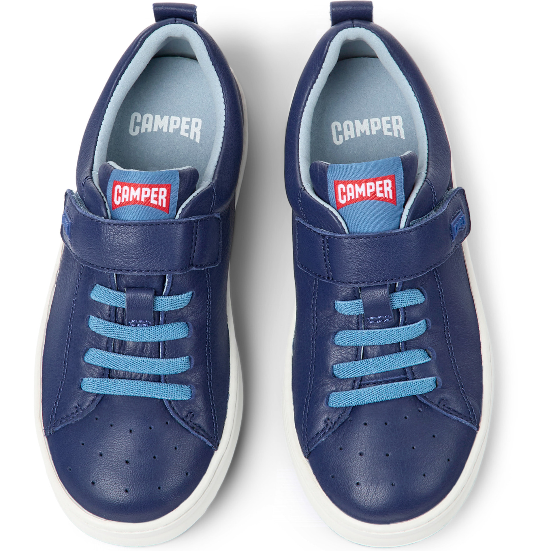 Sneakers - CAMPER Runner Four - Blu - Pelle