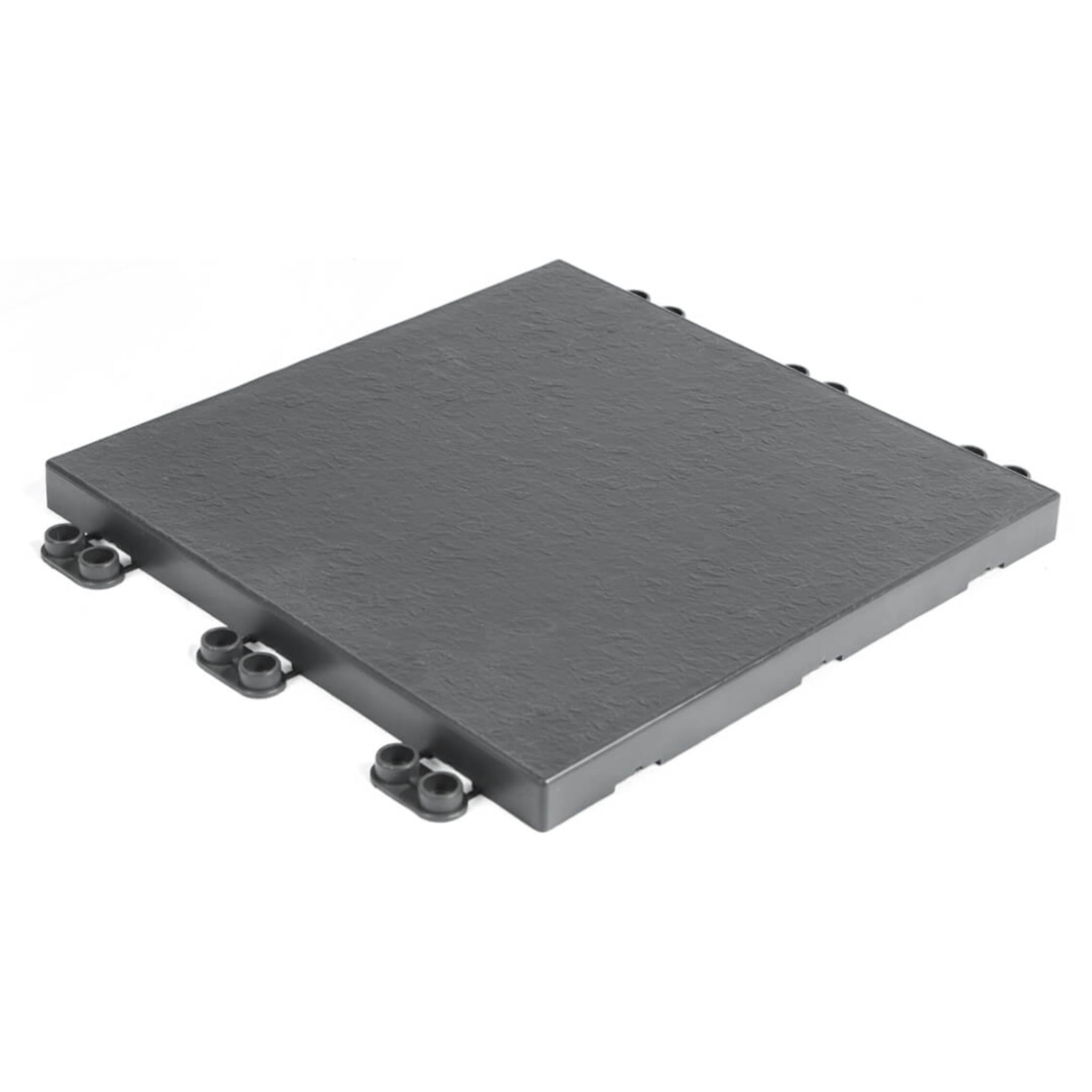 Pack 9 Baldosas Clickfloor Pizarra Lop 30x30cm Antracita