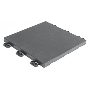 Pack 9 Baldosas Clickfloor Pizarra Lop 30x30cm Antracita