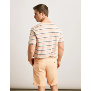 Camiseta Manga Corta Naranja - Galizaira