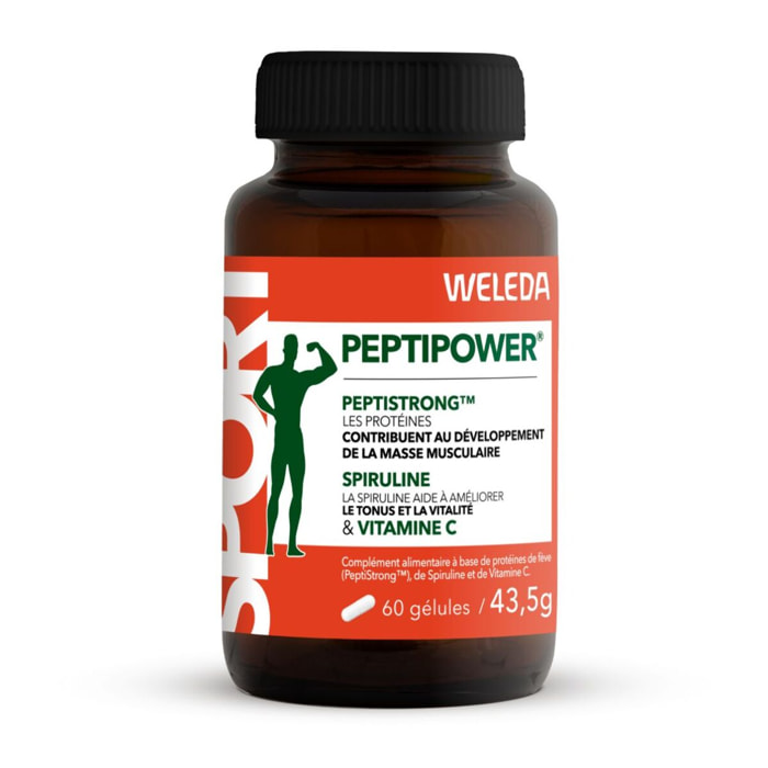 WELEDA - Complément alimentaire PeptiPower® - 60 gélules