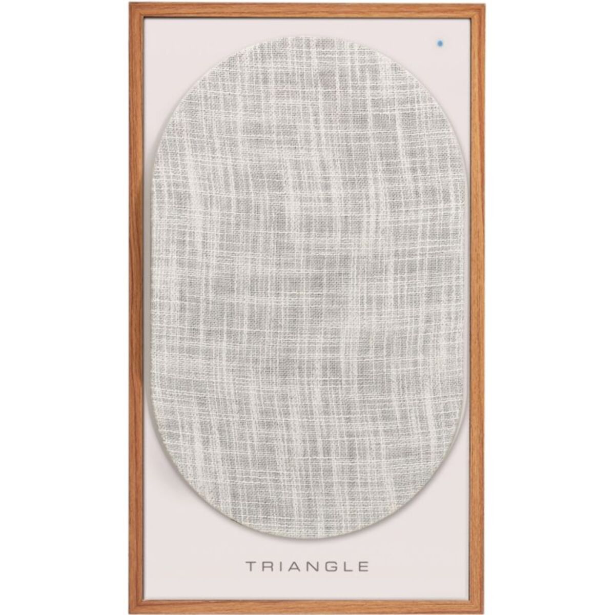 Enceinte bibliothèque active TRIANGLE BR03 Connect Chene