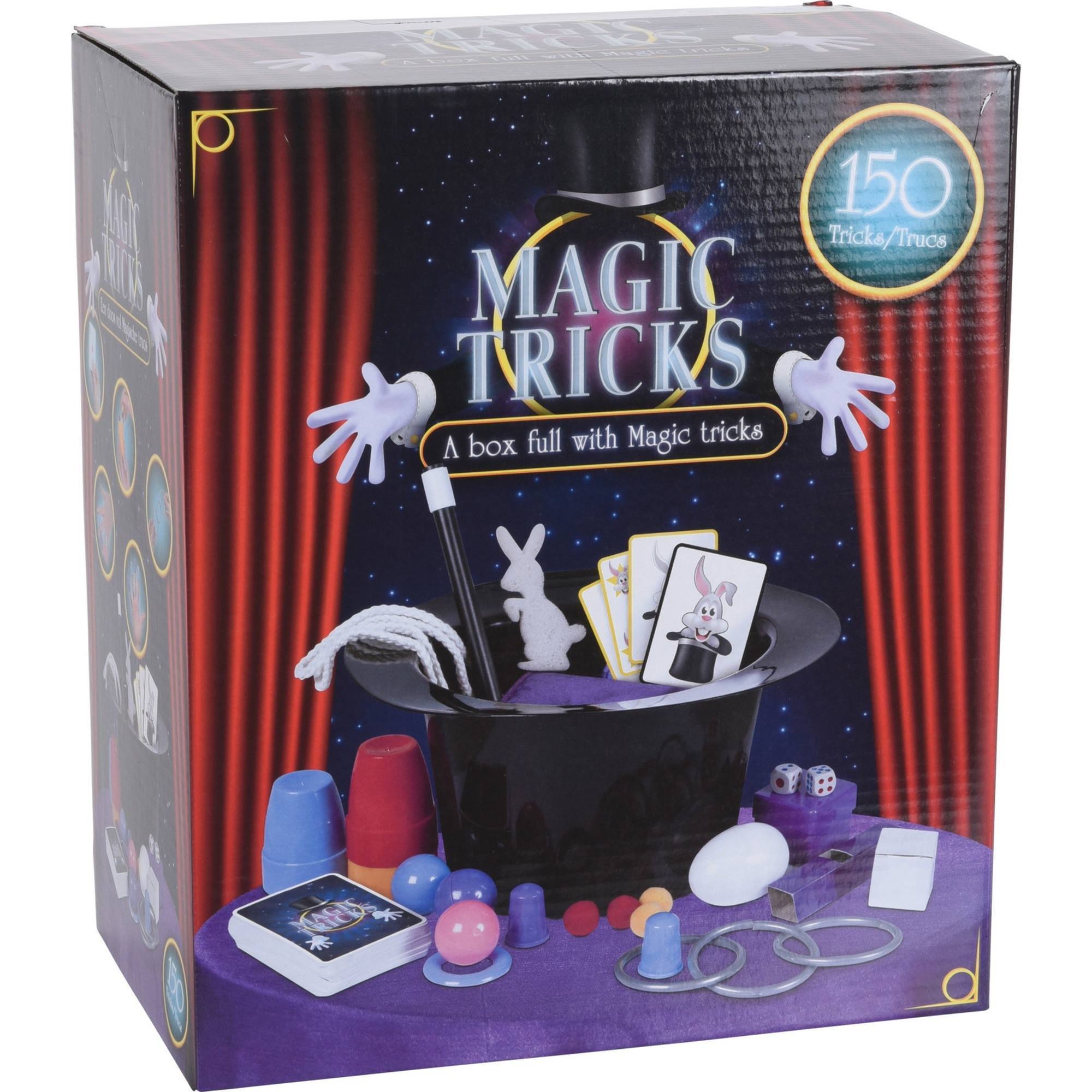 Well home - juego de caja de 150 trucos de magia