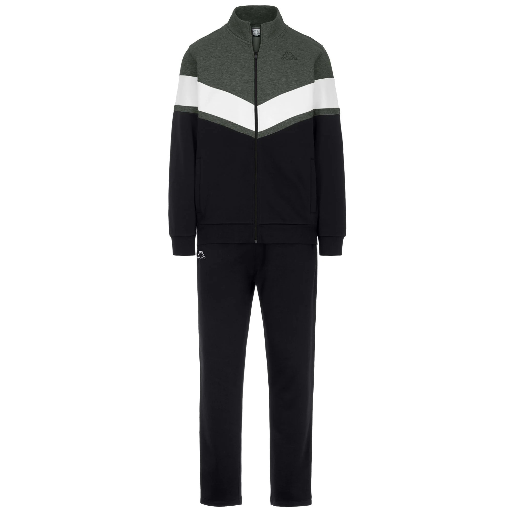 Kappa - Tute Sportive Uomo Verde - Logo Sistah