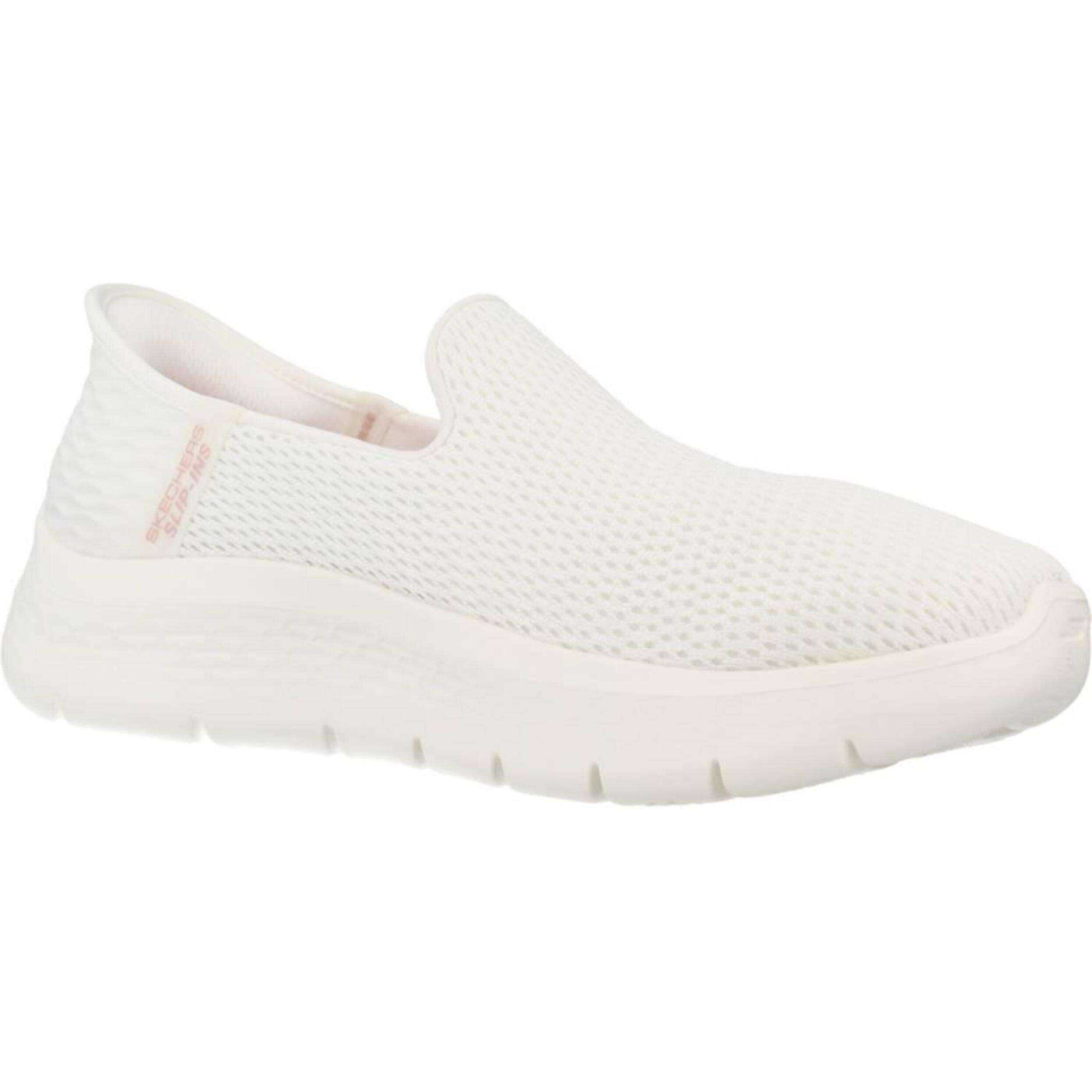 Sneakers De  Mujer Slip-ins  Go Walk Flex Blanco