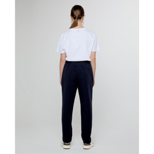 Pantaloni jogger elastici con cintura