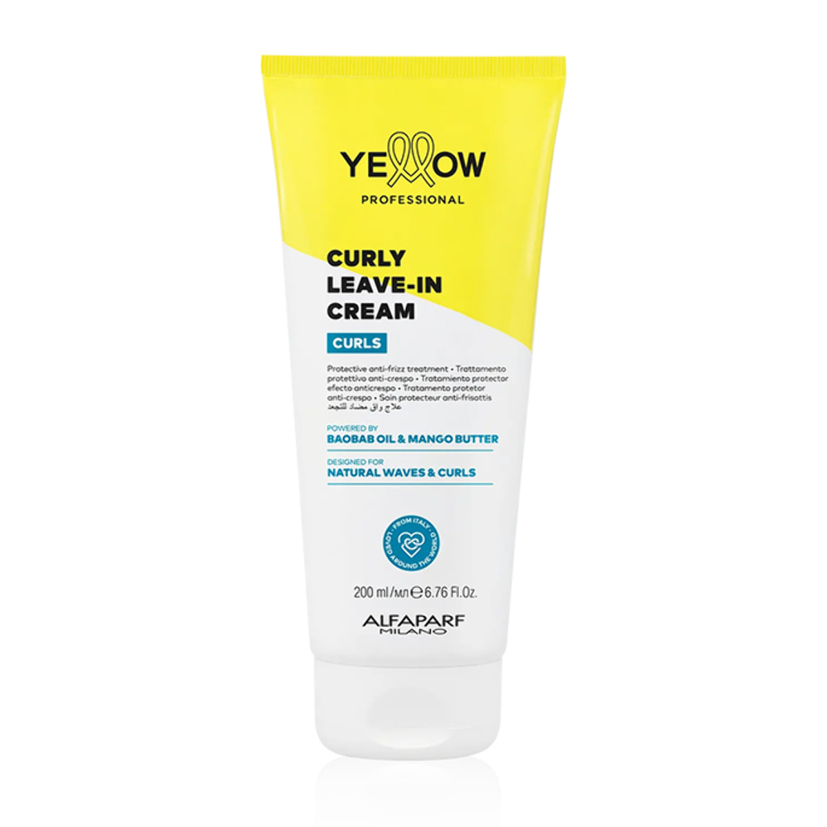 ALFAPARF Yellow Curls Leave In Cream 200ml