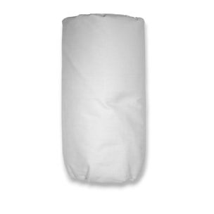 LENZUOLO SOTTO CON ANGOLI LETTO MATRMONIALE IN COTONE 60 FILI TINTA UNITA BIANCO H.30