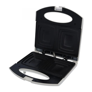 Sandwichera JATA JESW1232 para 2 sándwiches XXL. Placas antiadherentes. Fácil limpieza