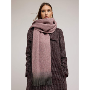 Motivi - Bufanda larga degradada con flecos - Violeta