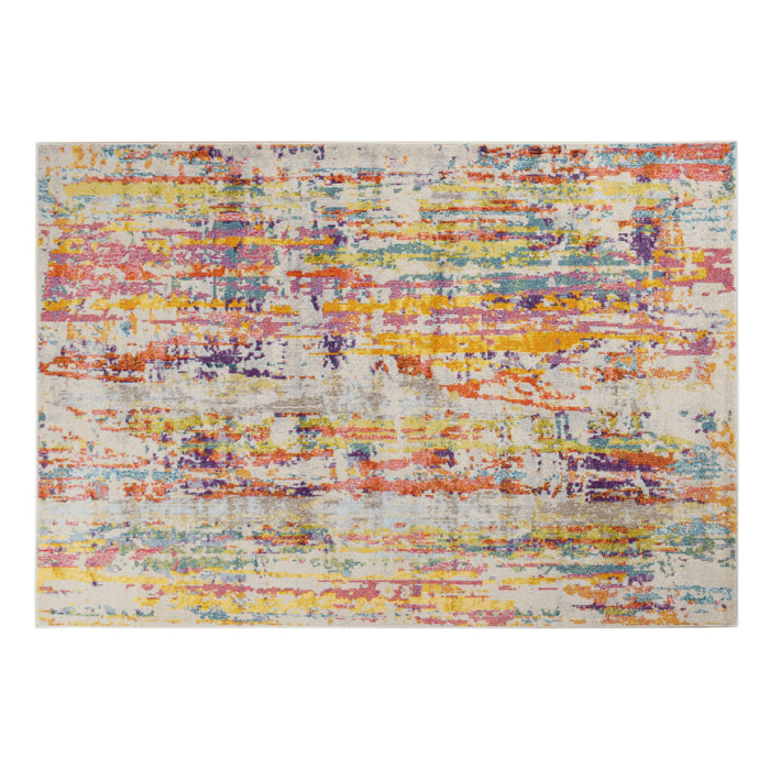 Tapis rectangulaire multicolore 160 x 230 cm DOJA