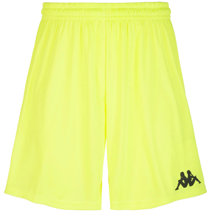 Kappa - Pantaloni Corti Uomo Giallo - Kappa4Football Wusis