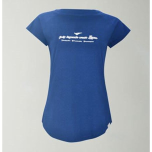 T-shirt in cotone da ginnastica CILLENE azzurra