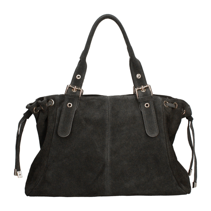 Borsa a mano da donna Made in Italy - Modello Celeste Plus - 100% pelle - 20.0 x 28.5 x 41.0 cm