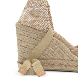 Alpargata cuña de yute 9cm