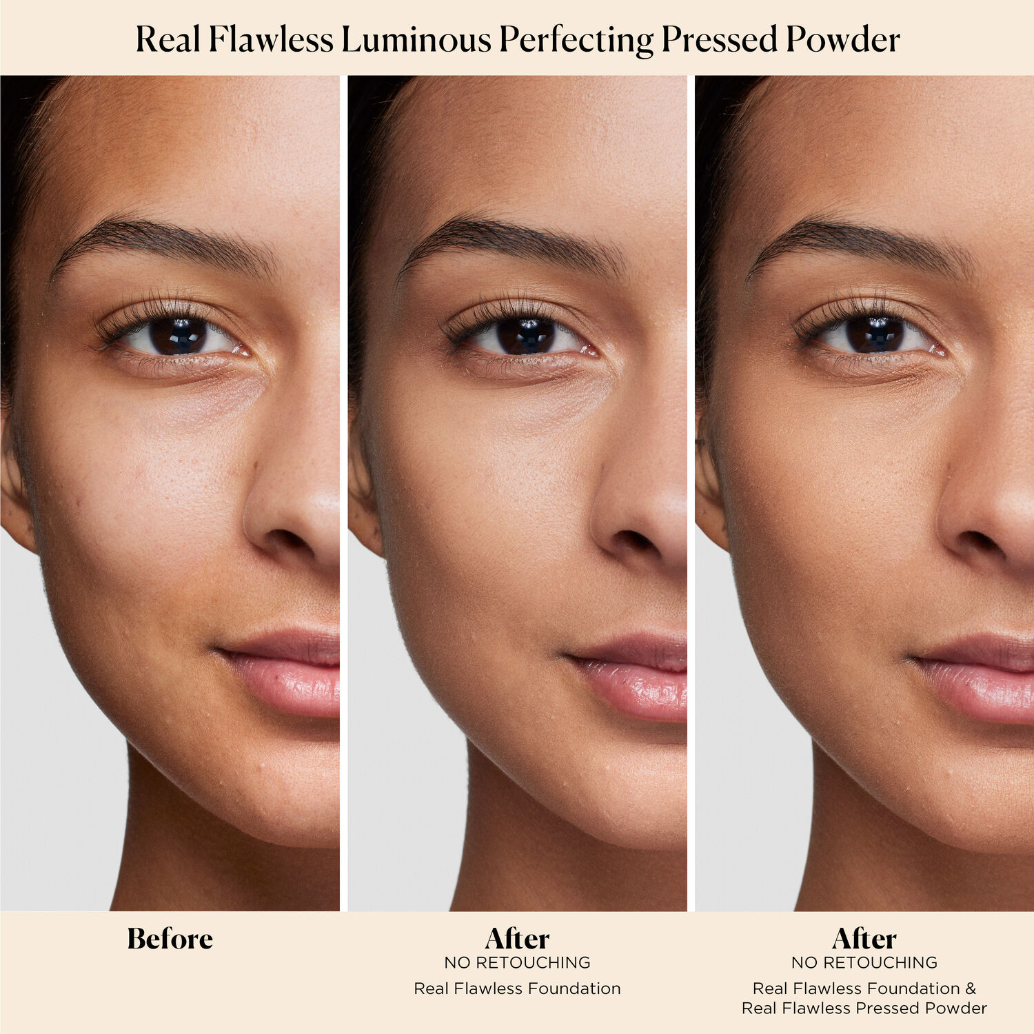 Real Flawless Luminous Perfecting - Pressed Powder