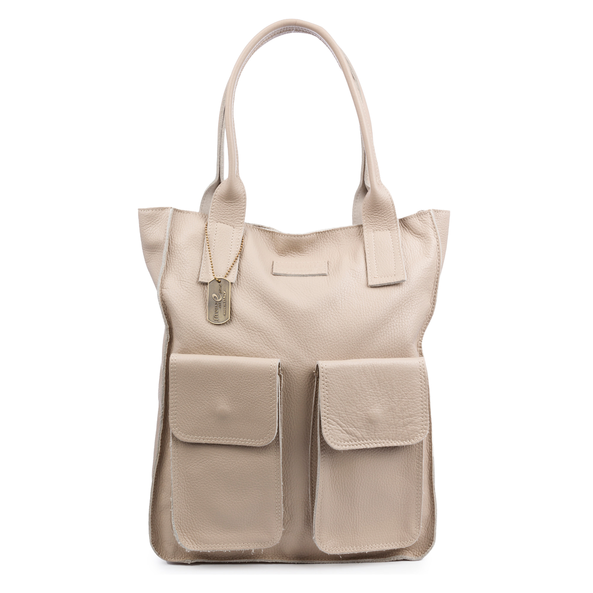 Bellona Borsa Tote Donna. Pelle autentica Dollaro