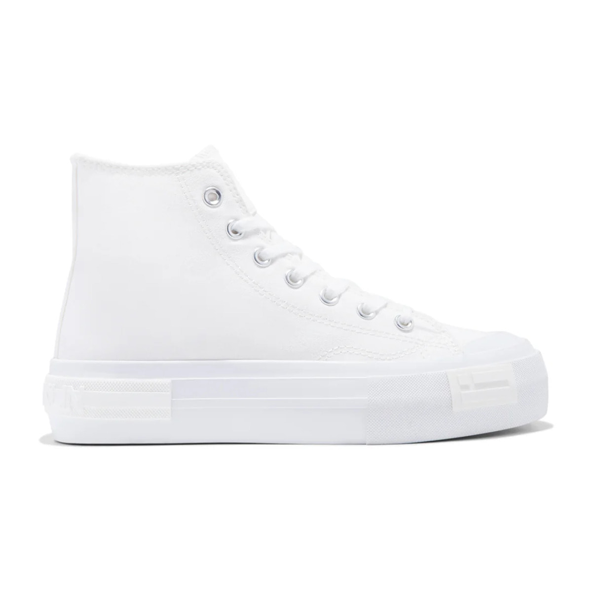 Zapatillas Altas Mujer One Way High Classic Blanco D.Franklin