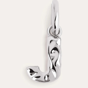 Charm Letter Organic Plata