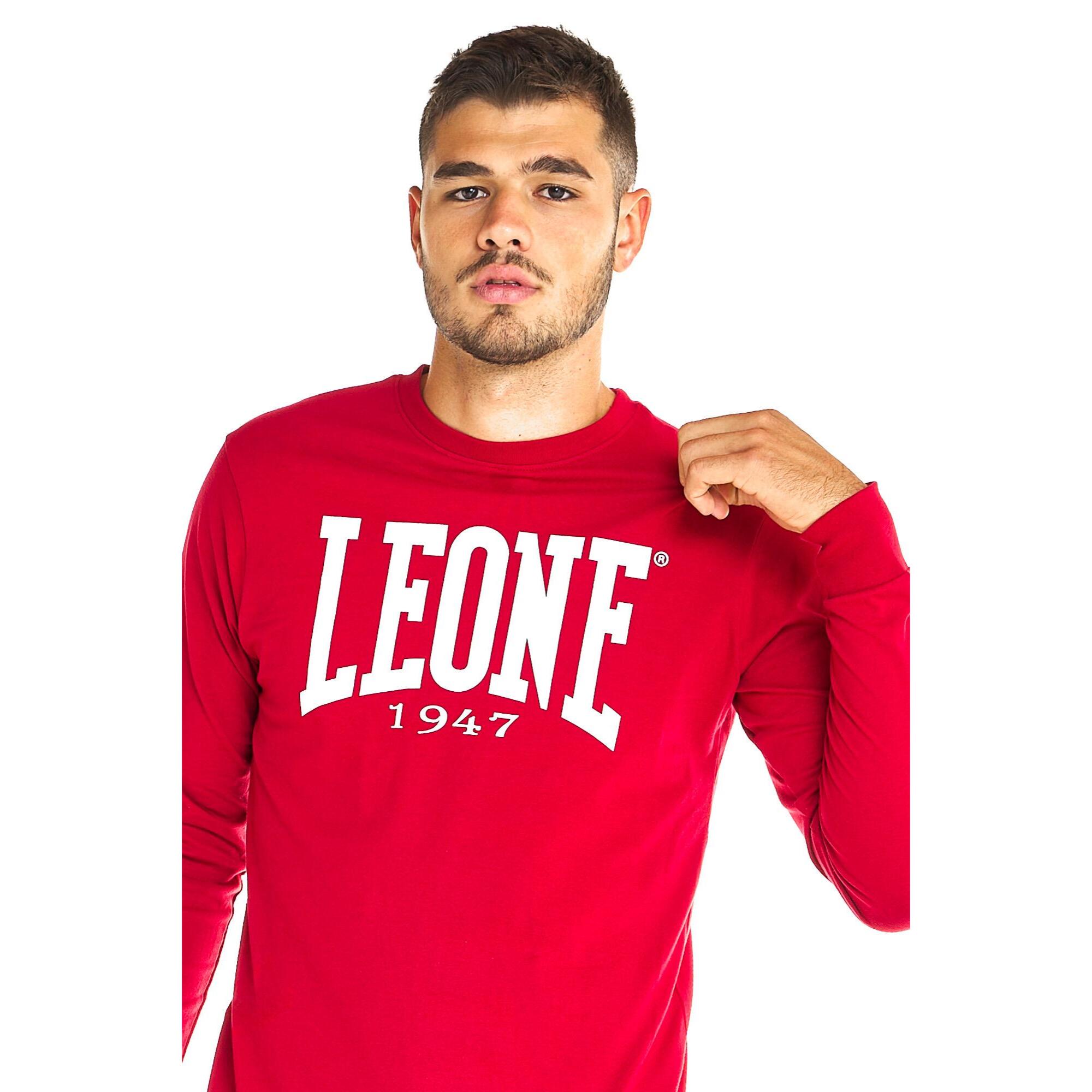 T-shirt da uomo maniche lunghe Leone 1947 Apparel