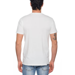 T-shirt in cotone 150 gr Hot Buttered Soulsurf Colore Bianco.