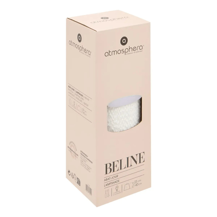 Abat-jour Beline D40cm blanc