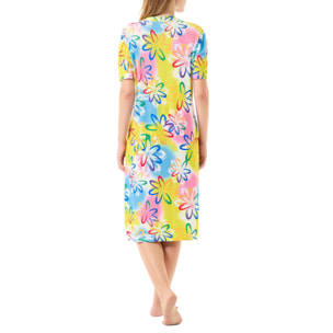 Vestido Viscosa M/C Abierto