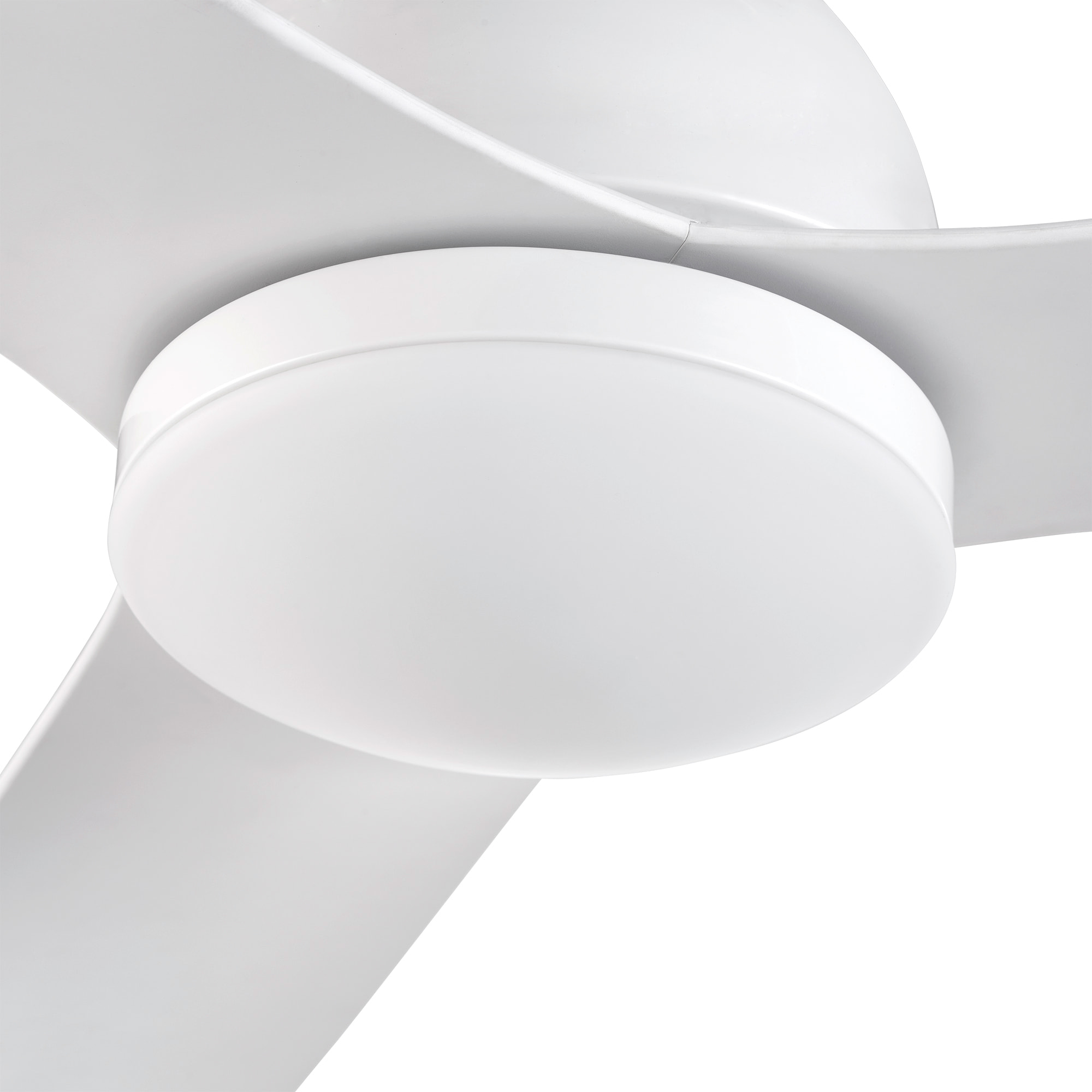 FORLIGHT Ventilador IP20 Nepal LED 14.5W 3000K Blanco brillante Blanco 950lm