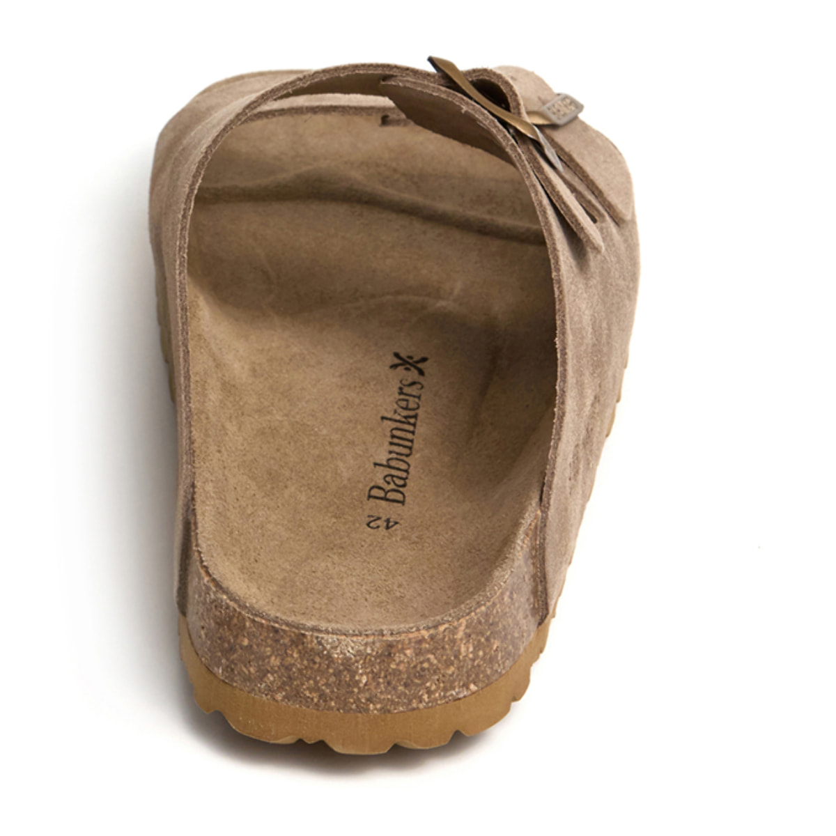 SANDALIA BABUNKERS MARRON