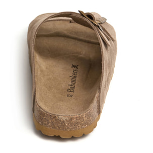 SANDALIA BABUNKERS MARRON