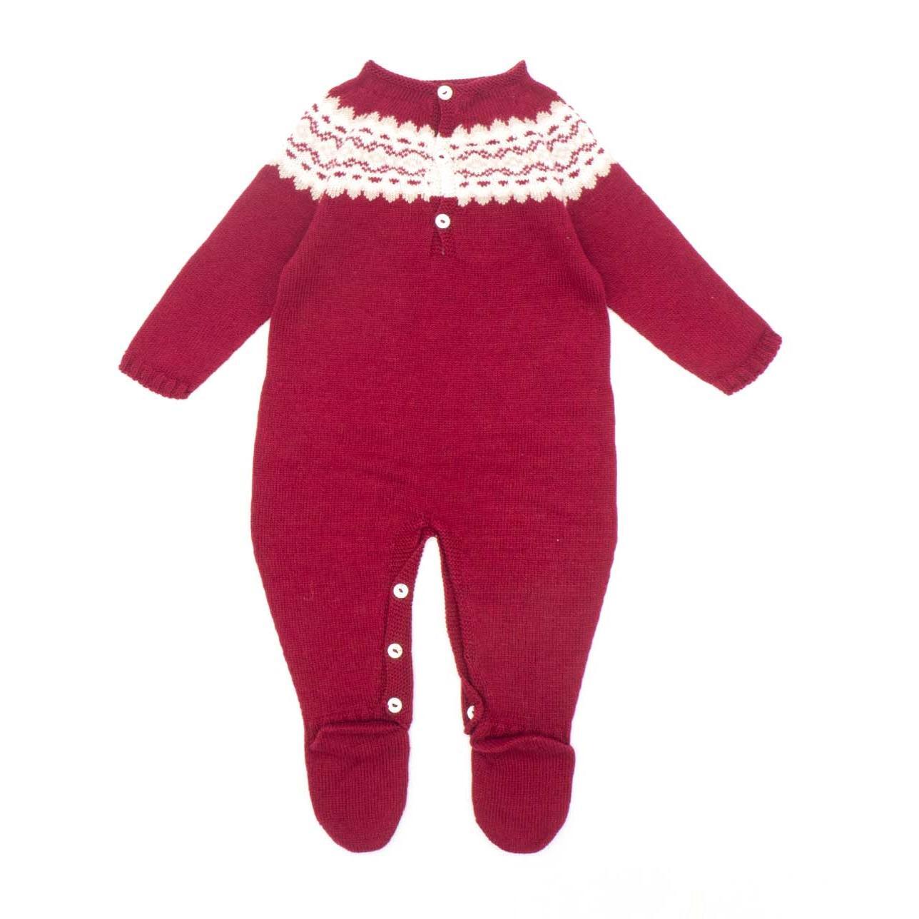 Pelele con greca granate