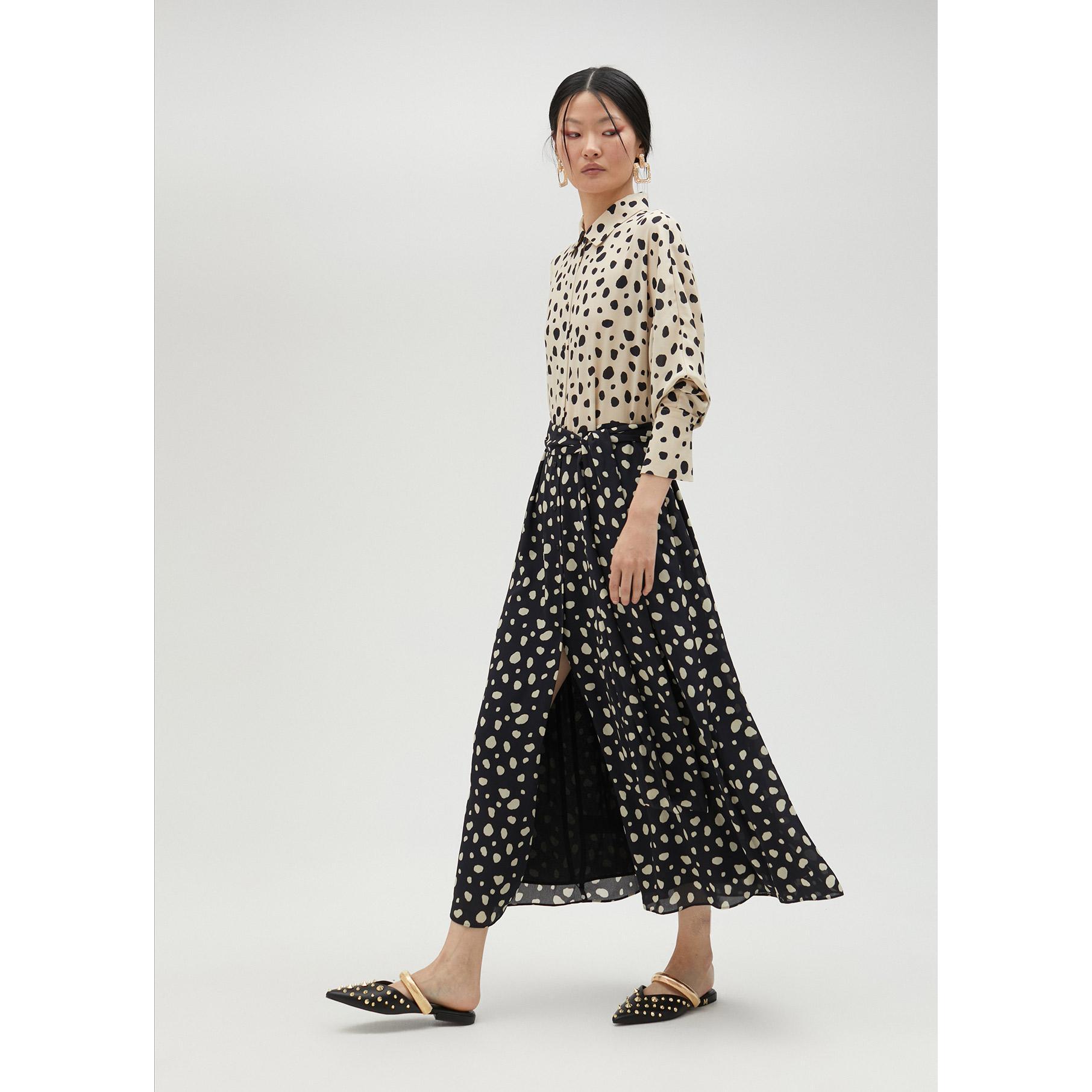 Vestito chemisier a pois