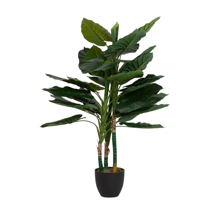 Planta Artificial Taro Con Maceta 80x80x133 Cm