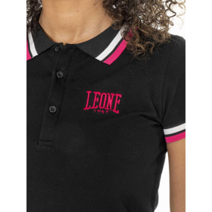 Polo da donna con colletto Leone Basic