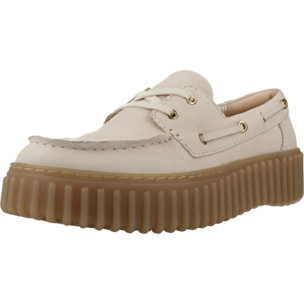 Mocasines Mujer de la marca CLARKS  modelo 26186302C MARRON CLARO